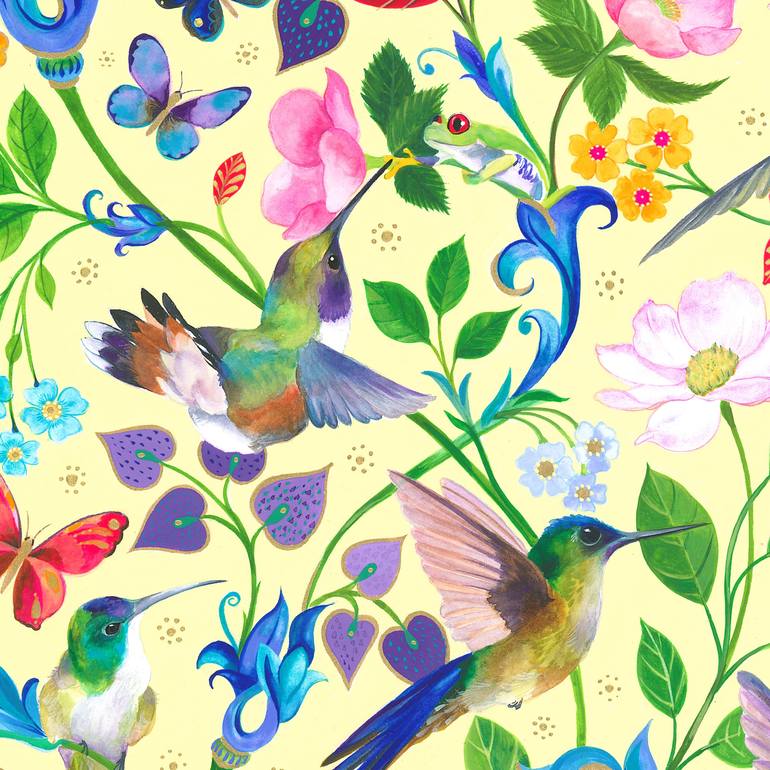 Original Contemporary Animal Painting by Isabelle Brent 