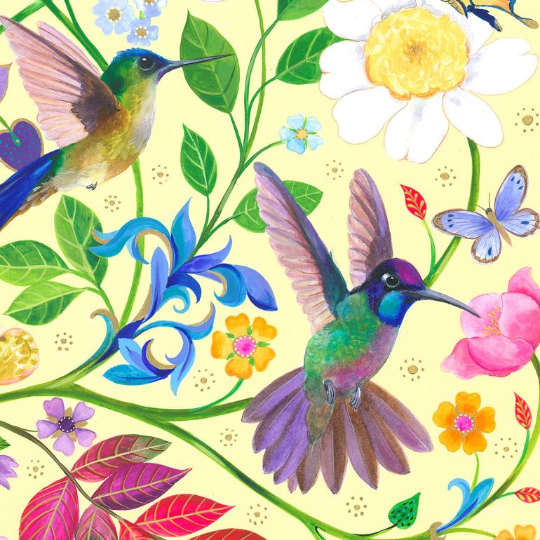 Original Contemporary Animal Painting by Isabelle Brent 