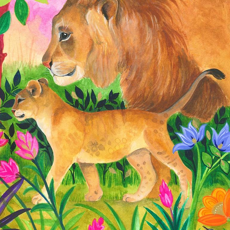 Original Animal Painting by ISABELLE BRENT 