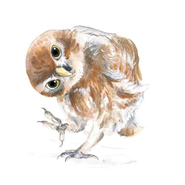 Original Figurative Animal Drawings by ISABELLE BRENT