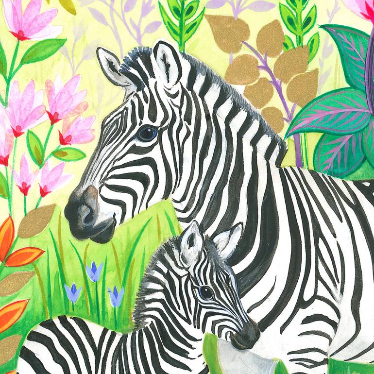 Original Contemporary Animal Painting by Isabelle Brent 