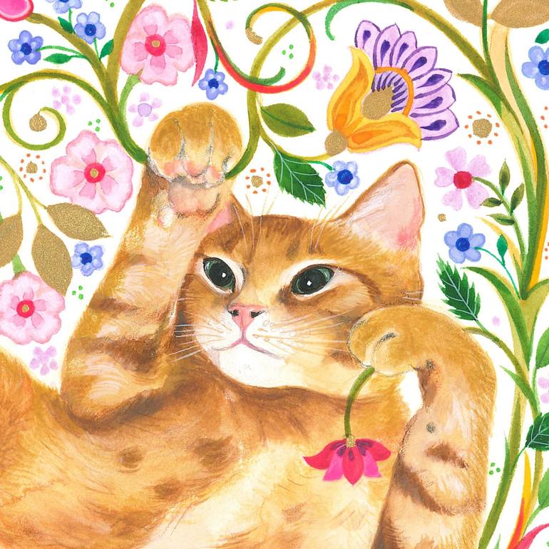 Original Contemporary Animal Painting by Isabelle Brent 
