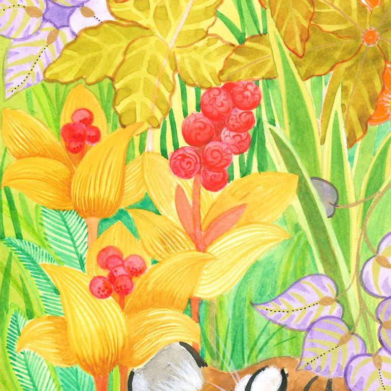 Original Contemporary Animal Painting by Isabelle Brent 