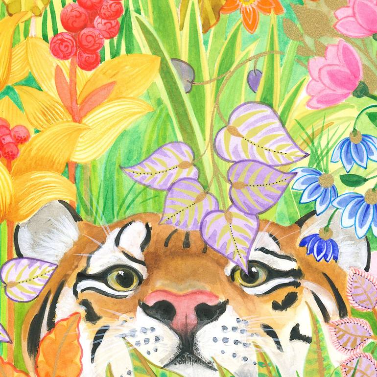 Original Contemporary Animal Painting by Isabelle Brent 