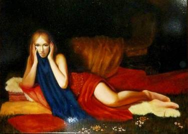 Original Figurative Women Paintings by Paul Patrick Martin