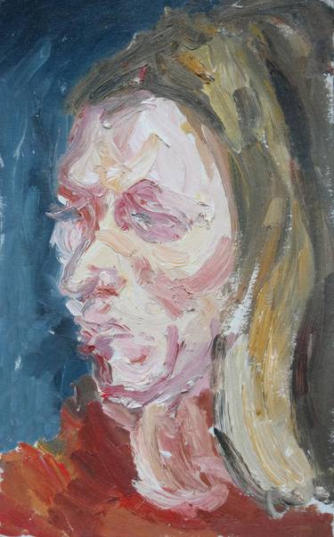 Print of Expressionism Portrait Paintings by Nikola Milekic