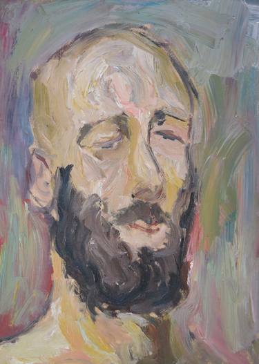 Print of Portrait Paintings by Nikola Milekic