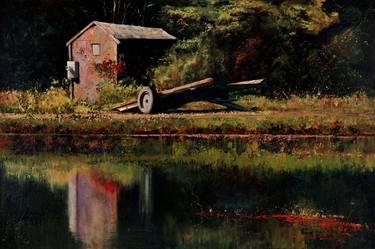 Original Landscape Painting by Maureen Vezina