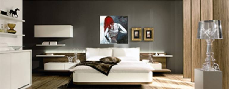 Original Figurative Women Painting by Lee Wilde