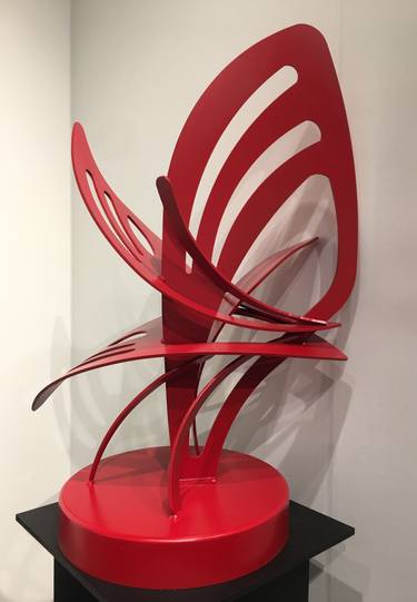 Original Modern Abstract Sculpture by HILDE DEBRUYNE