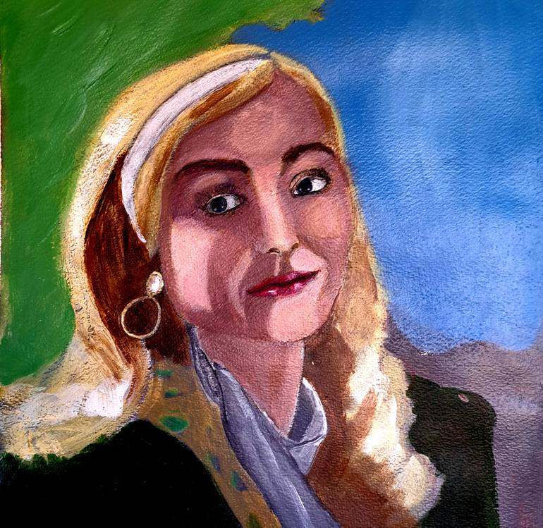 Original Figurative People Painting by Gary Kirkpatrivck