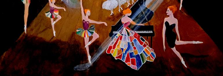 Original Expressionism Music Painting by Gary Kirkpatrivck