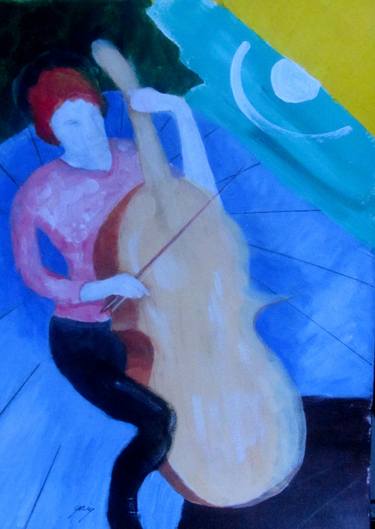 Print of Expressionism Music Paintings by Gary Kirkpatrick