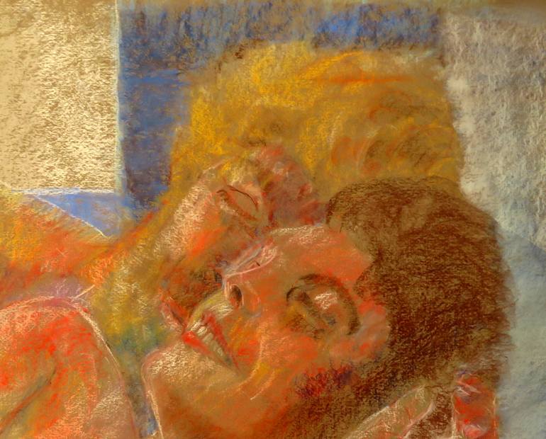 Original Expressionism Erotic Painting by Gary Kirkpatrick