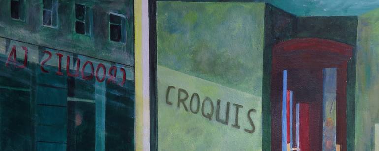 Original Expressionism People Painting by Gary Kirkpatrivck