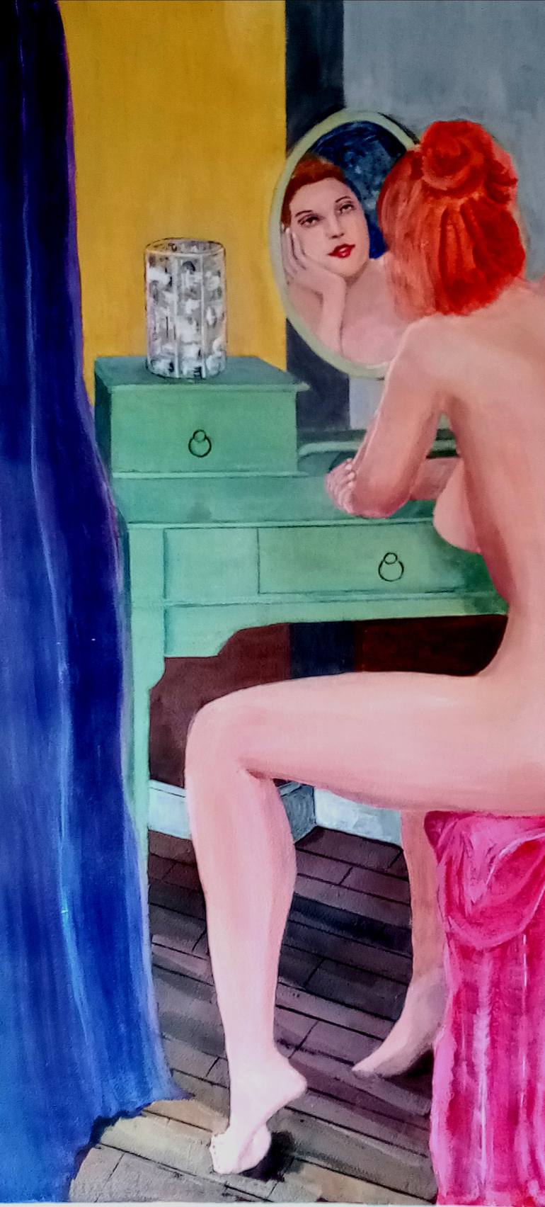 Original Figurative Nude Painting by Gary Kirkpatrick