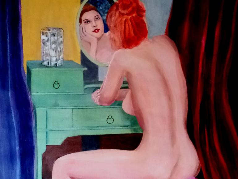 Original Figurative Nude Painting by Gary Kirkpatrick