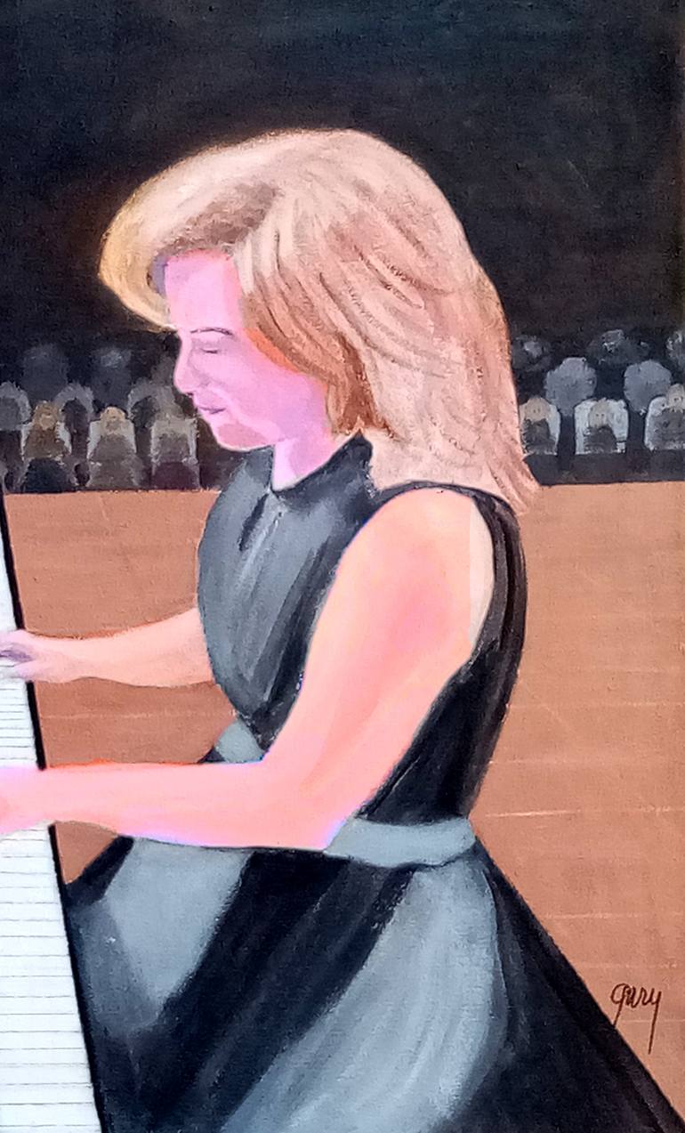 Original Expressionism Music Painting by Gary Kirkpatrivck