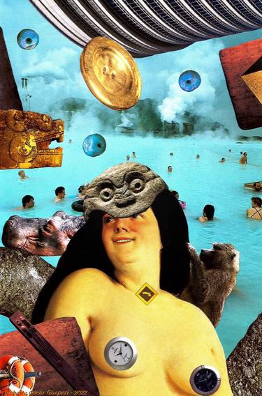 Print of Conceptual People Collage by Roberto Oscar Gasperi