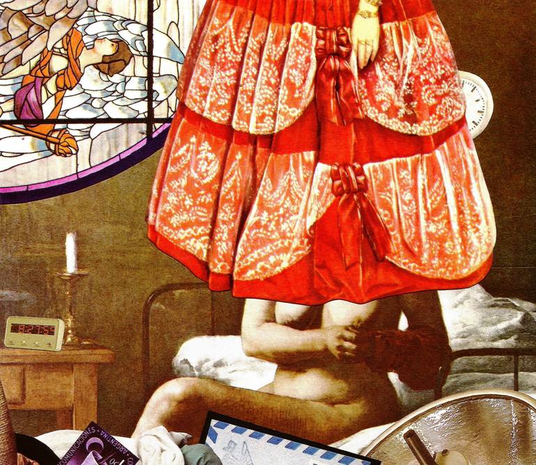 Original Conceptual Other Collage by Roberto Oscar Gasperi