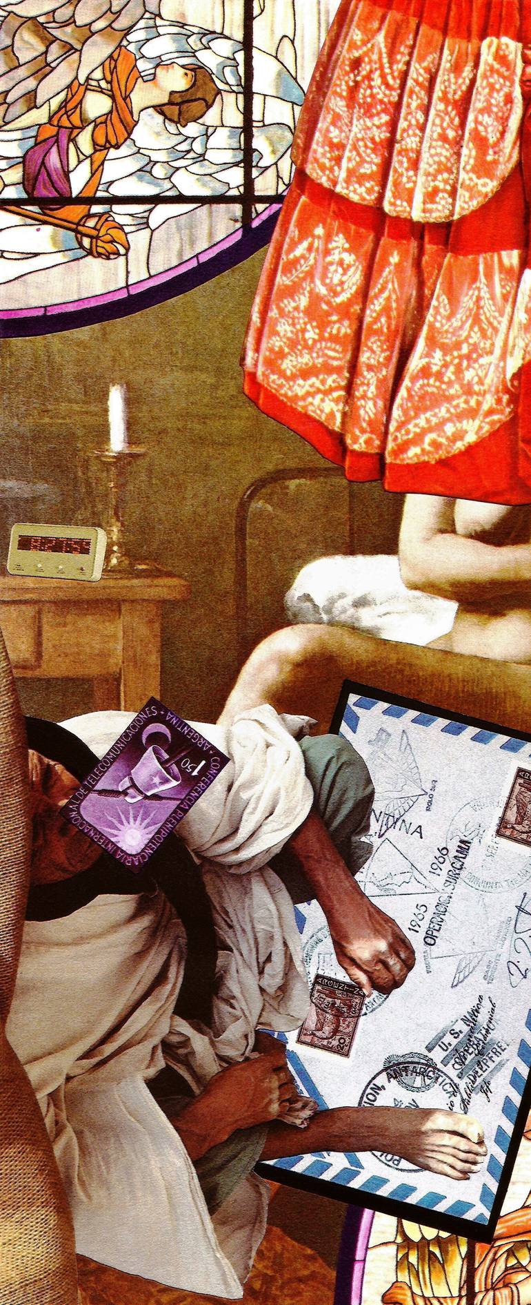 Original Conceptual Other Collage by Roberto Oscar Gasperi