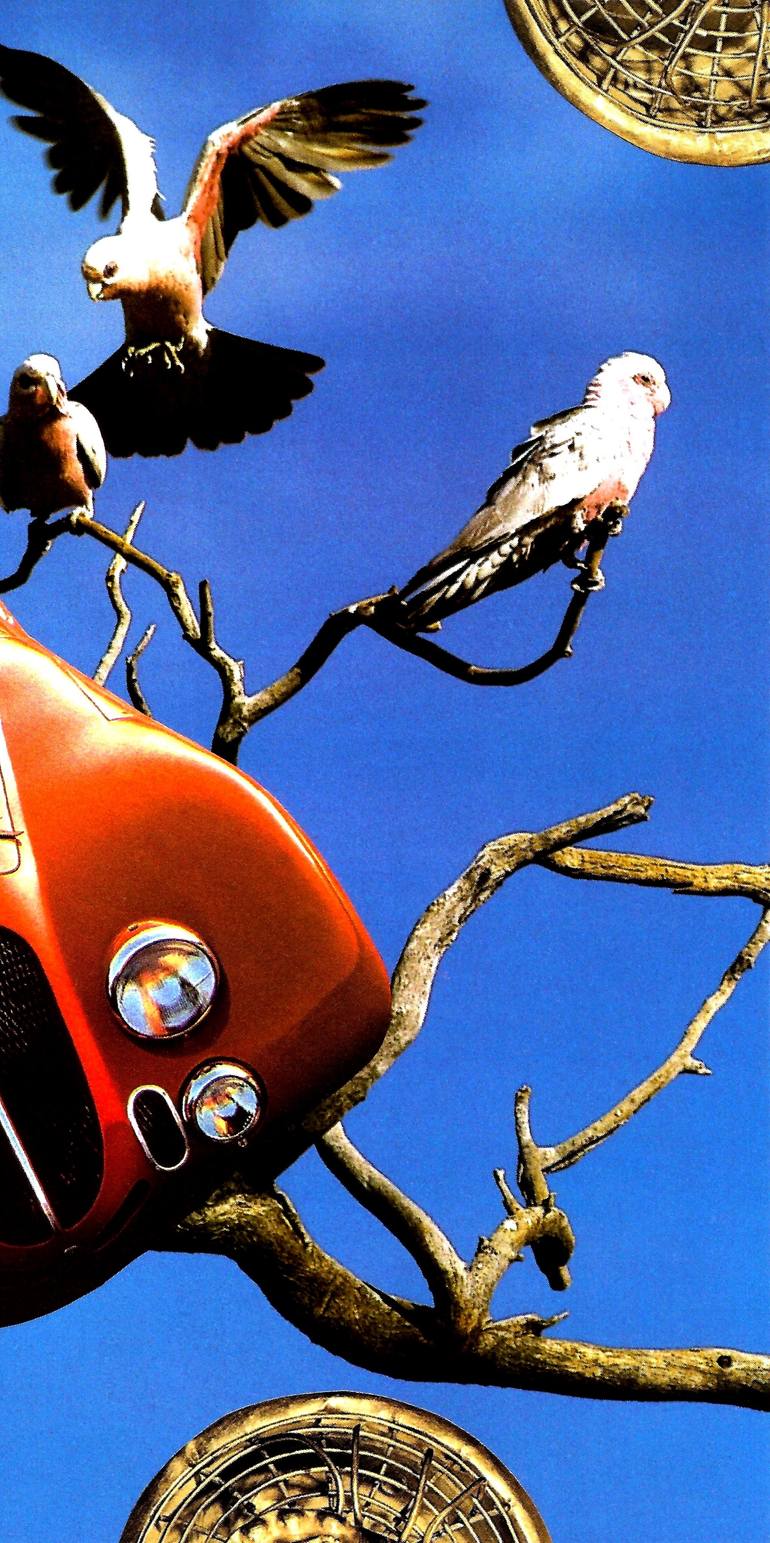 Original Conceptual Fantasy Collage by Roberto Oscar Gasperi