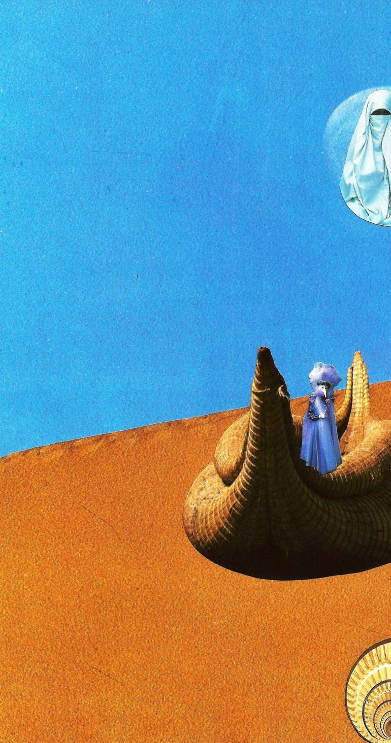 Original Surrealism Pop Culture/Celebrity Collage by Roberto Oscar Gasperi