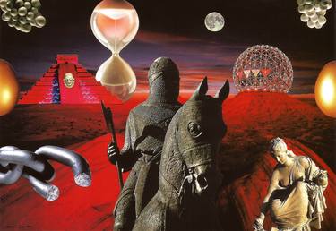 Print of Surrealism Culture Collage by Roberto Oscar Gasperi