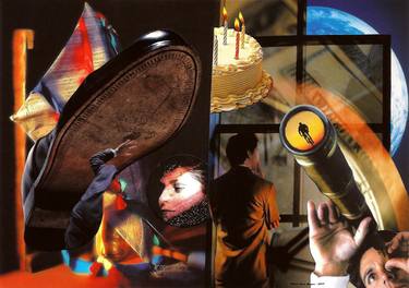Print of Surrealism People Collage by Roberto Oscar Gasperi