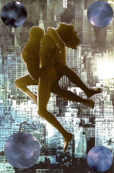 Original Surrealism Nude Collage by Roberto Oscar Gasperi