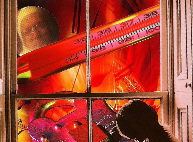 Original Surrealism People Collage by Roberto Oscar Gasperi