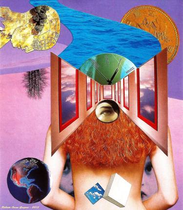 Print of Surrealism People Collage by Roberto Oscar Gasperi