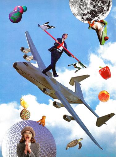 Print of Surrealism People Collage by Roberto Oscar Gasperi