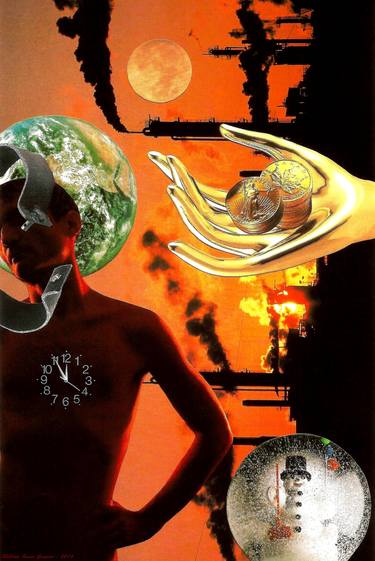 Print of Surrealism People Collage by Roberto Oscar Gasperi