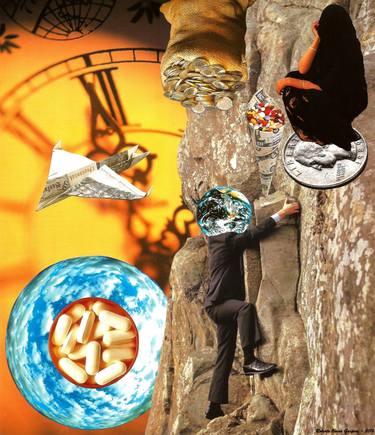 Print of Surrealism People Collage by Roberto Oscar Gasperi