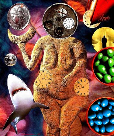 Print of Surrealism Culture Collage by Roberto Oscar Gasperi