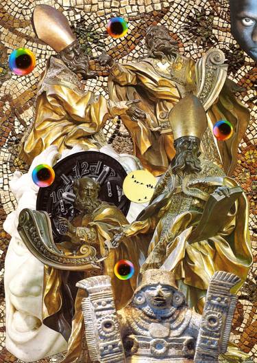 Original Conceptual Culture Collage by Roberto Oscar Gasperi