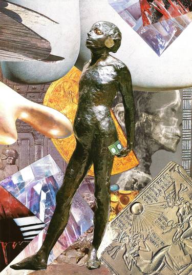Print of Conceptual World Culture Collage by Roberto Oscar Gasperi