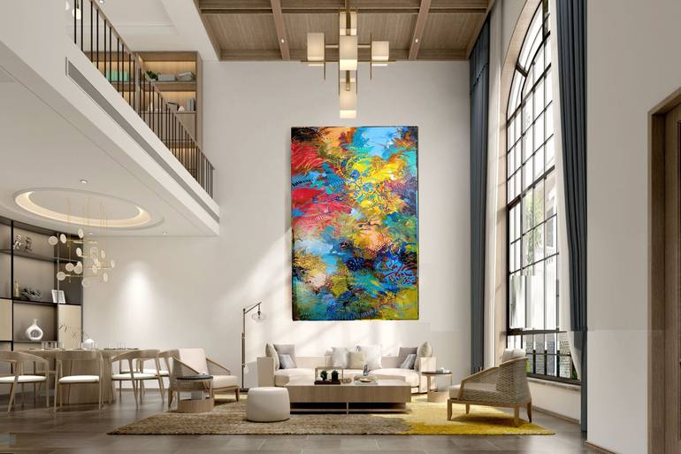 Original Abstract Painting by vishalandra m dakur