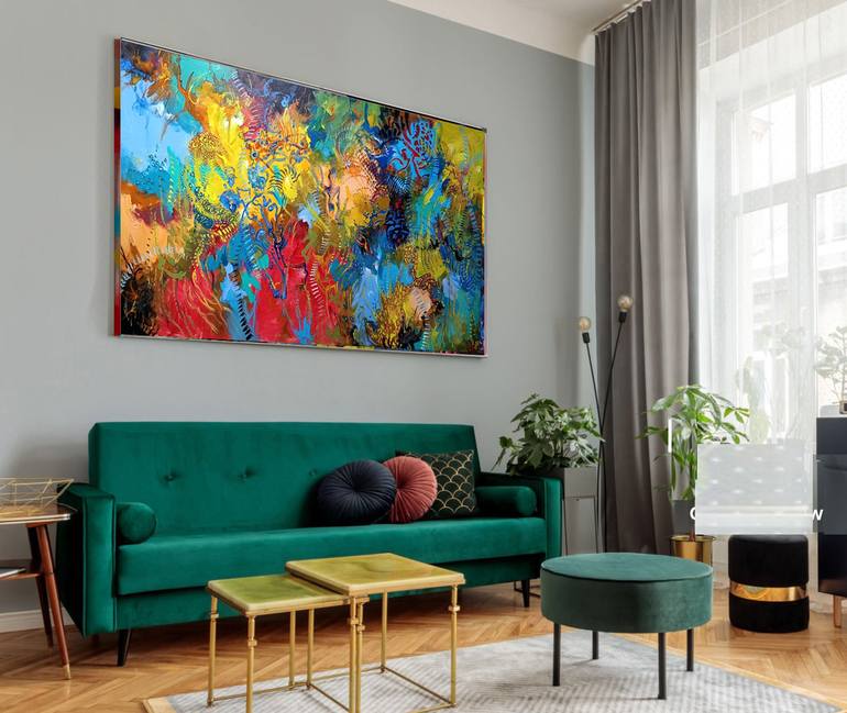 Original Abstract Painting by vishalandra m dakur