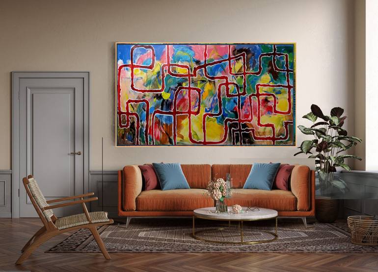 Original Abstract Painting by vishalandra m dakur