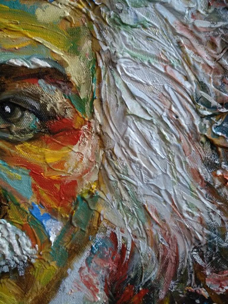 Original Abstract Expressionism Abstract Painting by Vishalandra M Dakur