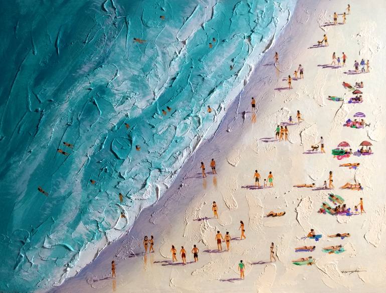 Original Abstract Painting by Vishalandra M Dakur