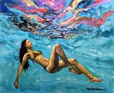 Original Expressionism Water Paintings by vishalandra m dakur