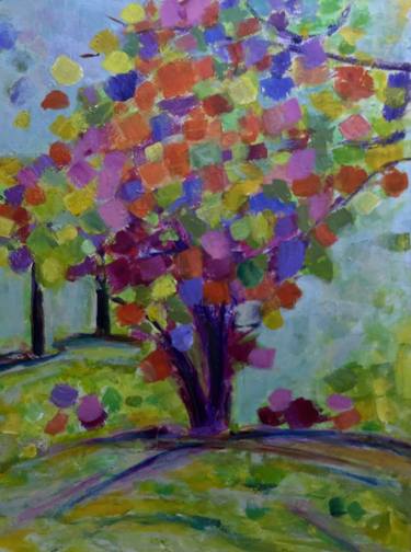 Original Impressionism Nature Paintings by Kanak Bhasin