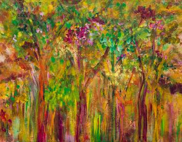 Original Impressionism Botanic Paintings by Kanak Bhasin