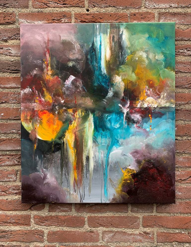 Original Landscape Painting by Mo Tuncay