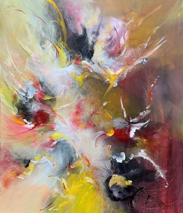 Original Abstract Paintings by Mo Tuncay