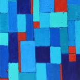 'Composition Bleu et Rouge' by Lars Hegelund