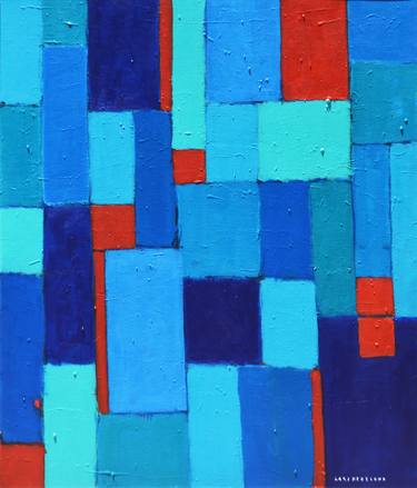 'Composition Bleu et Rouge' thumb